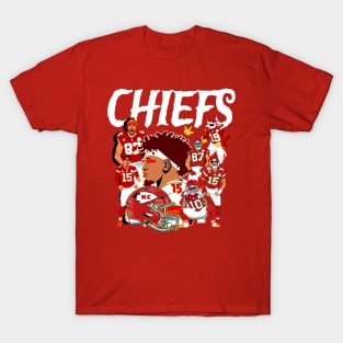 kansas city chiefs - Red T-Shirt